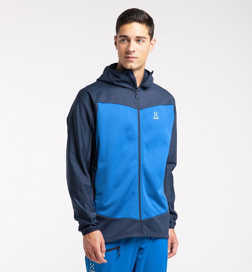 Haglöfs Mens Frost Mid Layer Blue New Zealand 74103SXZB